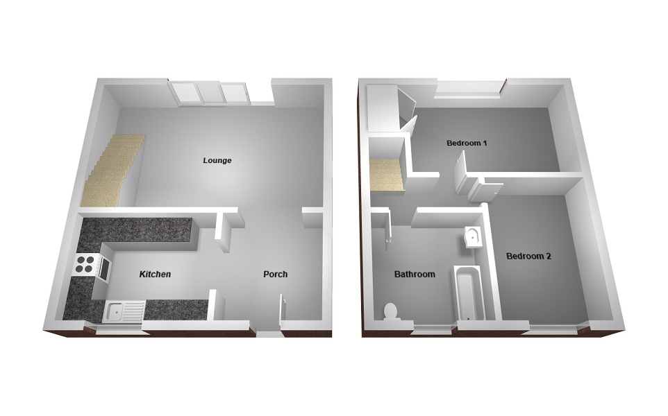 2 Bedrooms Terraced house for sale in Banc-Yr-Allt, Bridgend CF31