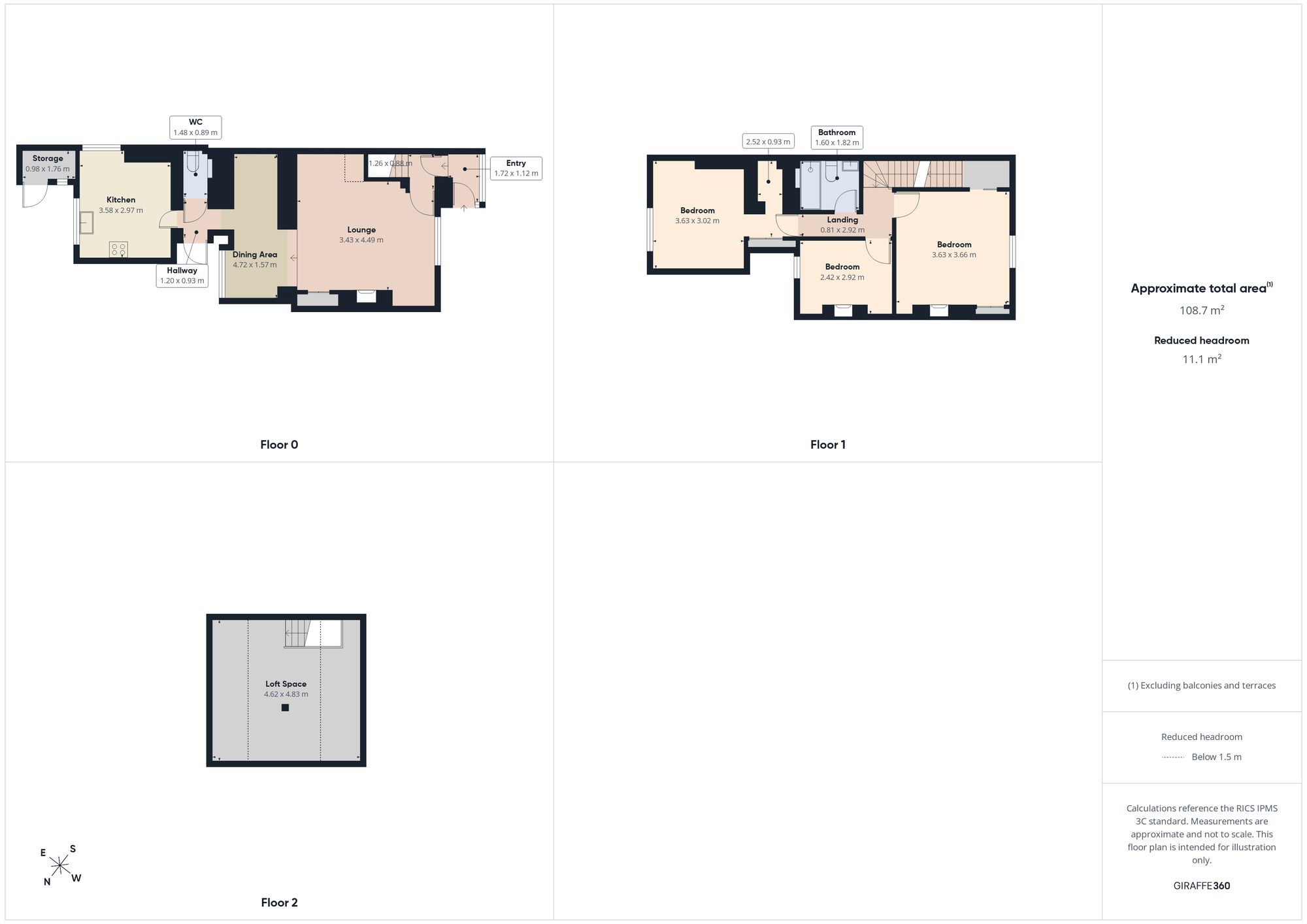 7 Hawthorn Terrace, Gateshead floorplan