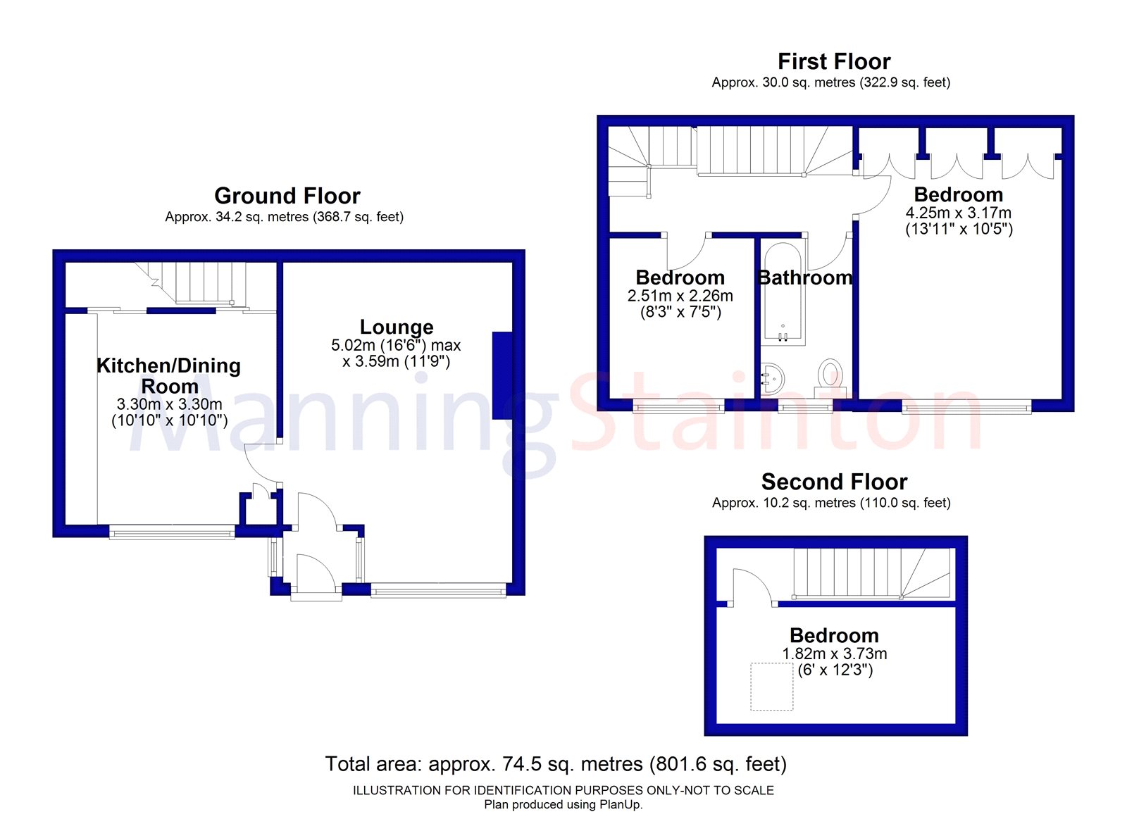 3 Bedrooms Terraced house for sale in Marsden Mount, Leeds, West Yorkshire LS11