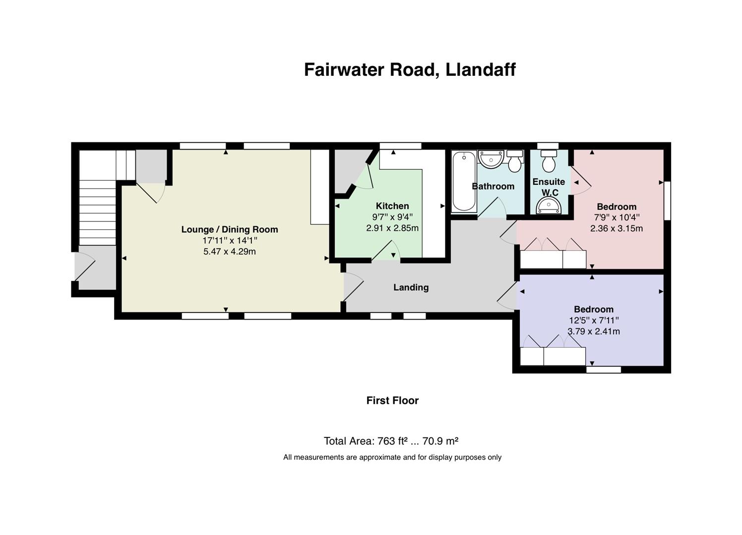 2 Bedrooms Maisonette for sale in Fairwater Road, Llandaff, Cardiff CF5