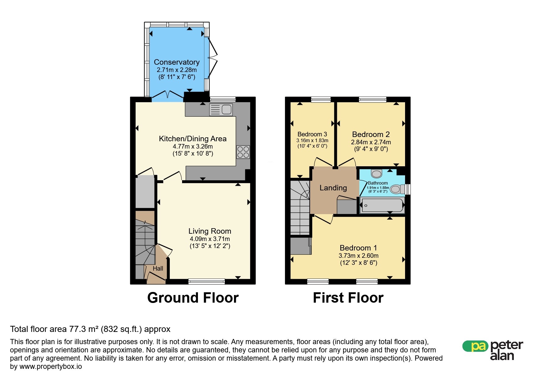 23, Clos Y Carlwm, Cardiff floorplan