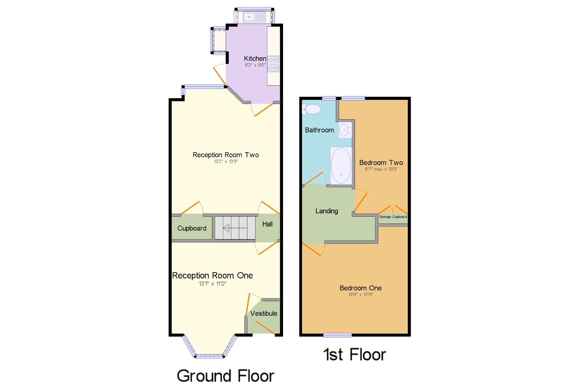 2 Bedrooms Terraced house for sale in Rennie Street, Burnley, Lancashire BB10