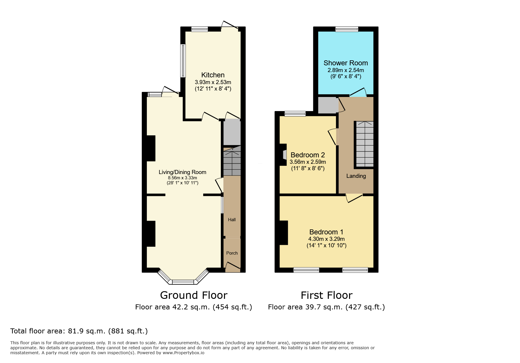 6, King Edward Street, Devon floorplan