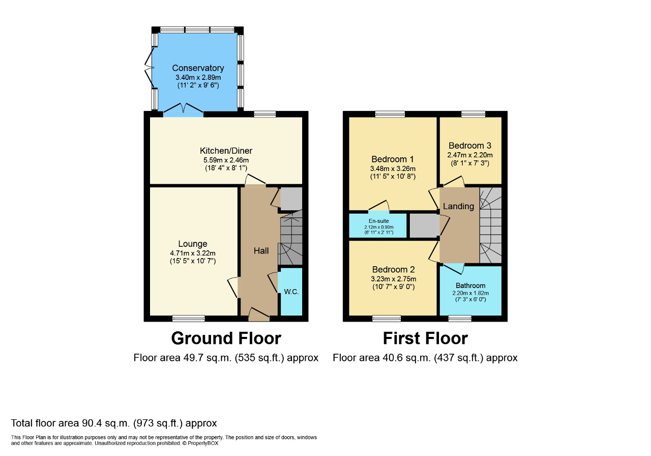 105, Front Road, Wisbech floorplan