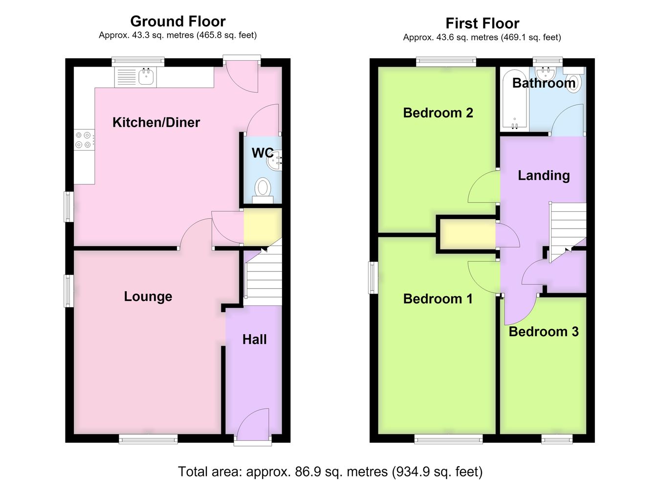 1, Arnhem Way, Spalding floorplan
