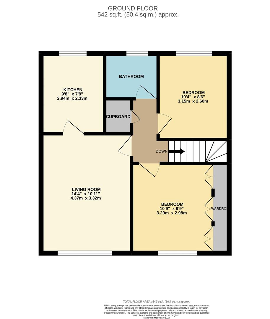 5, Riversway, Middlesbrough floorplan