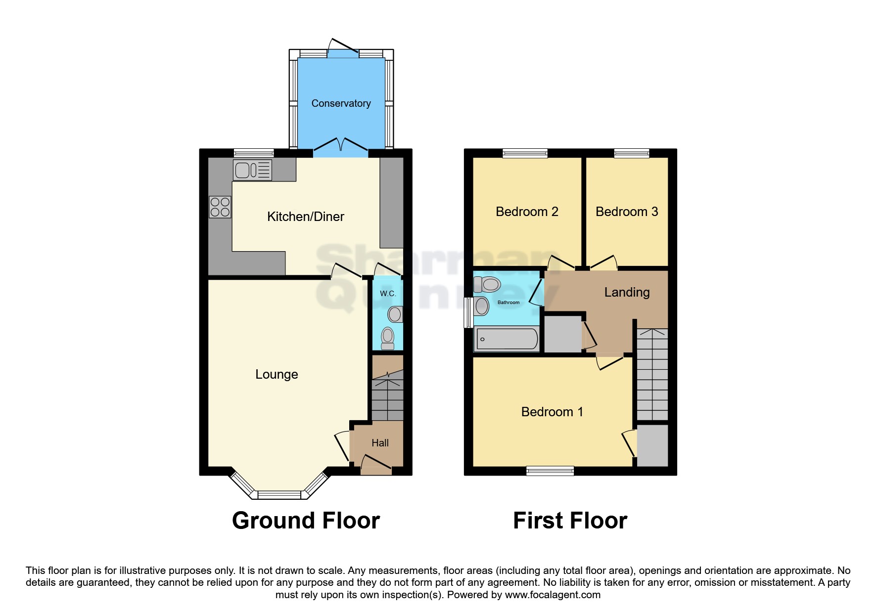 4, Horseshoe Court, Wisbech floorplan