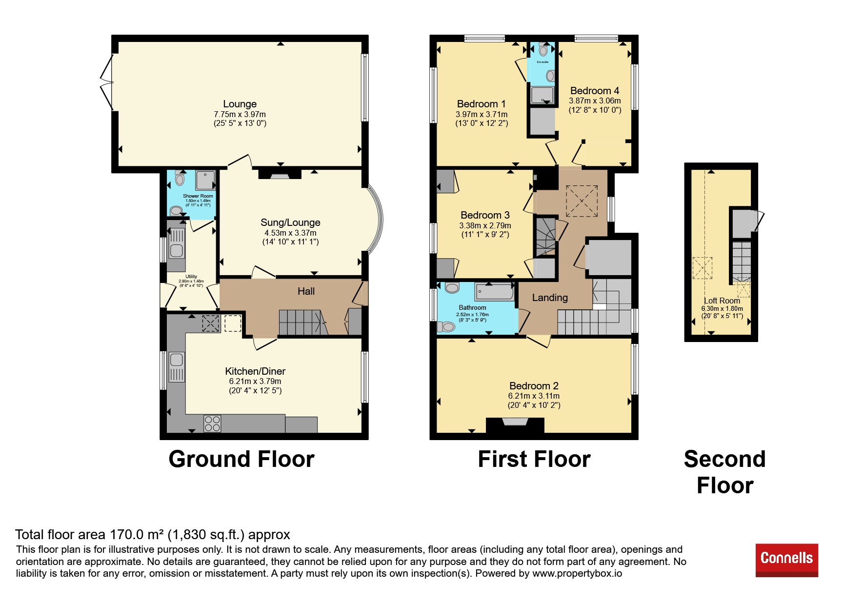 16, Waterdell Lane, Hitchin floorplan