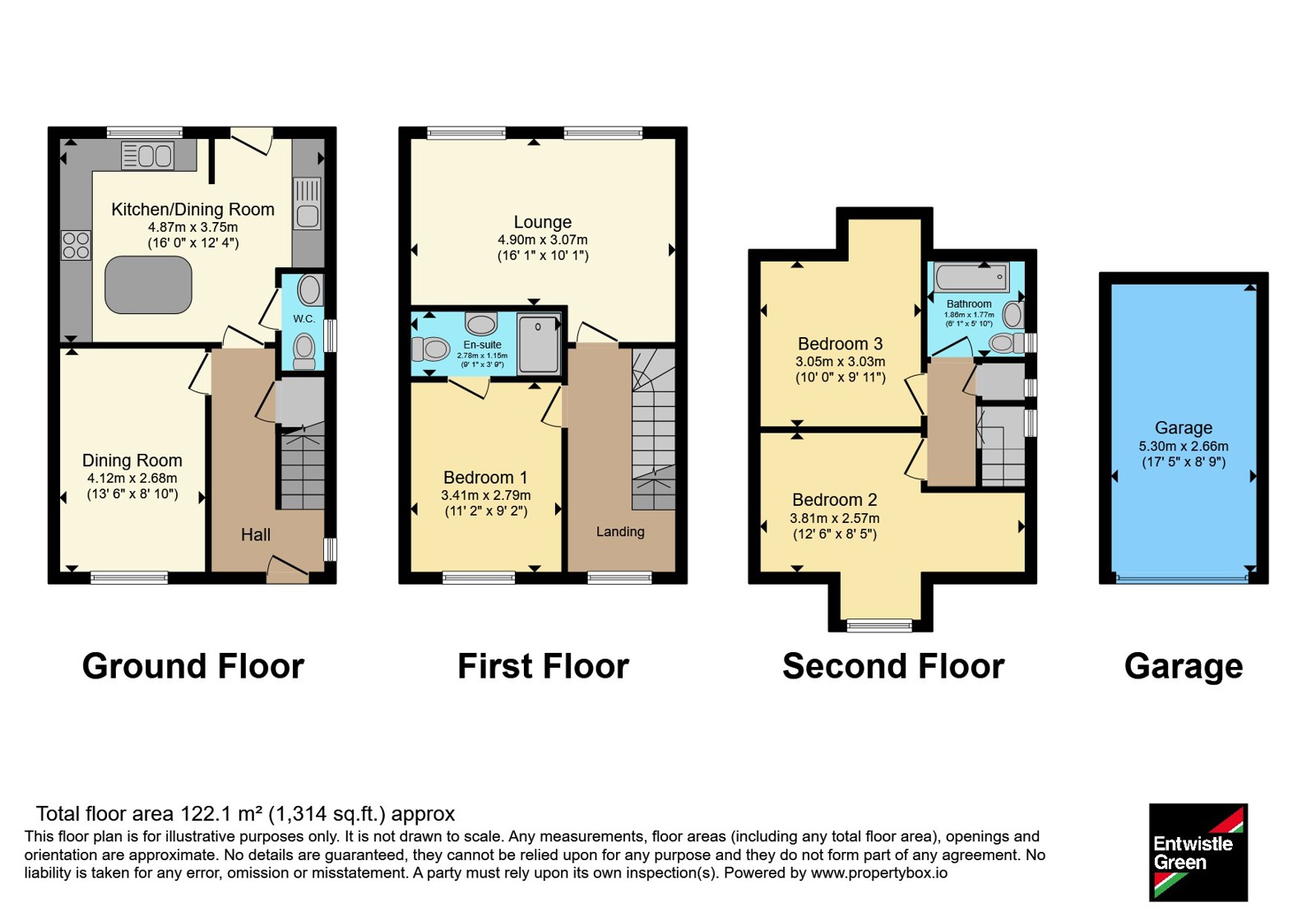 9, Swift Close, Lancashire floorplan