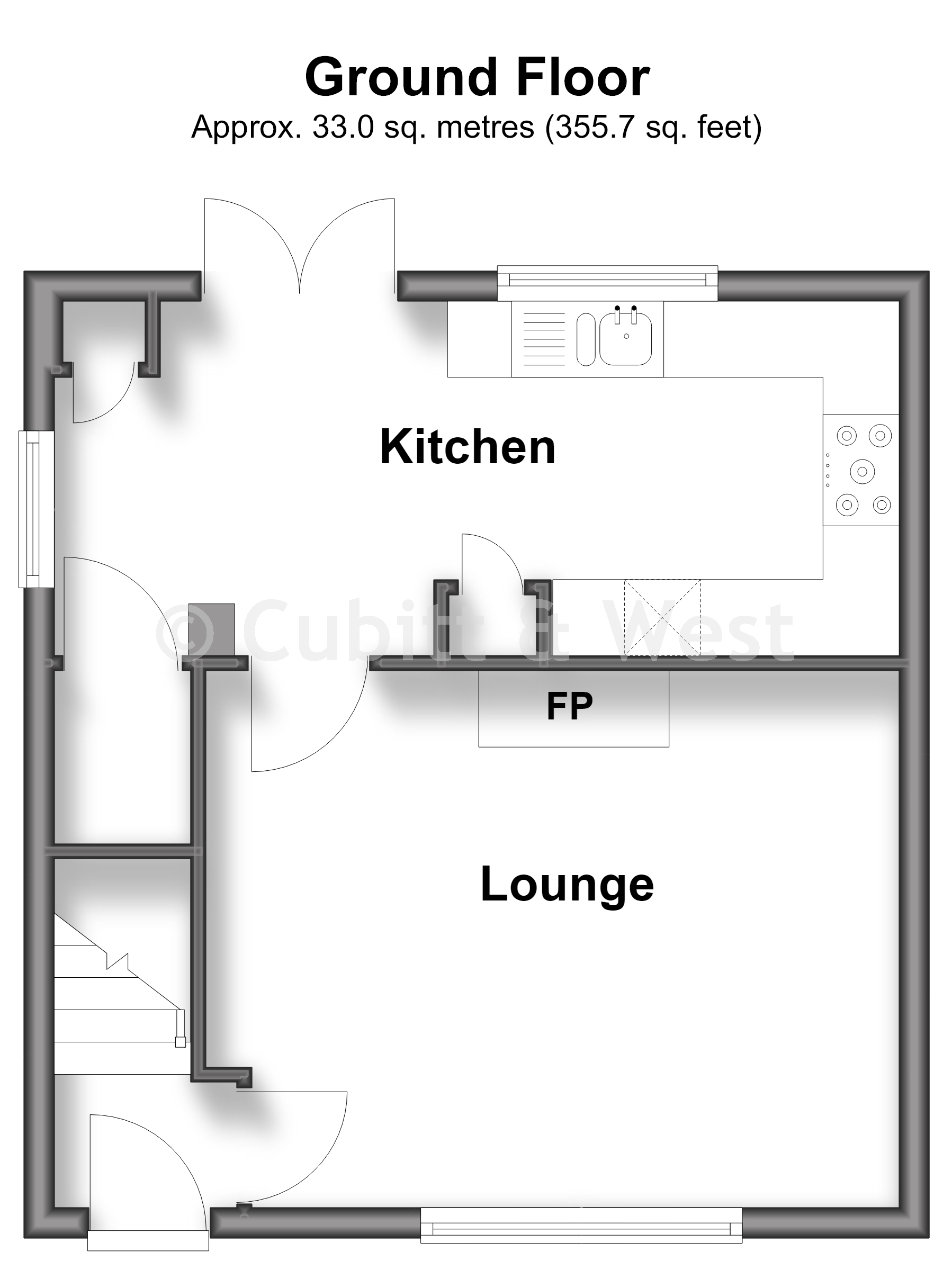69, Priorsdean Crescent, Havant floorplan