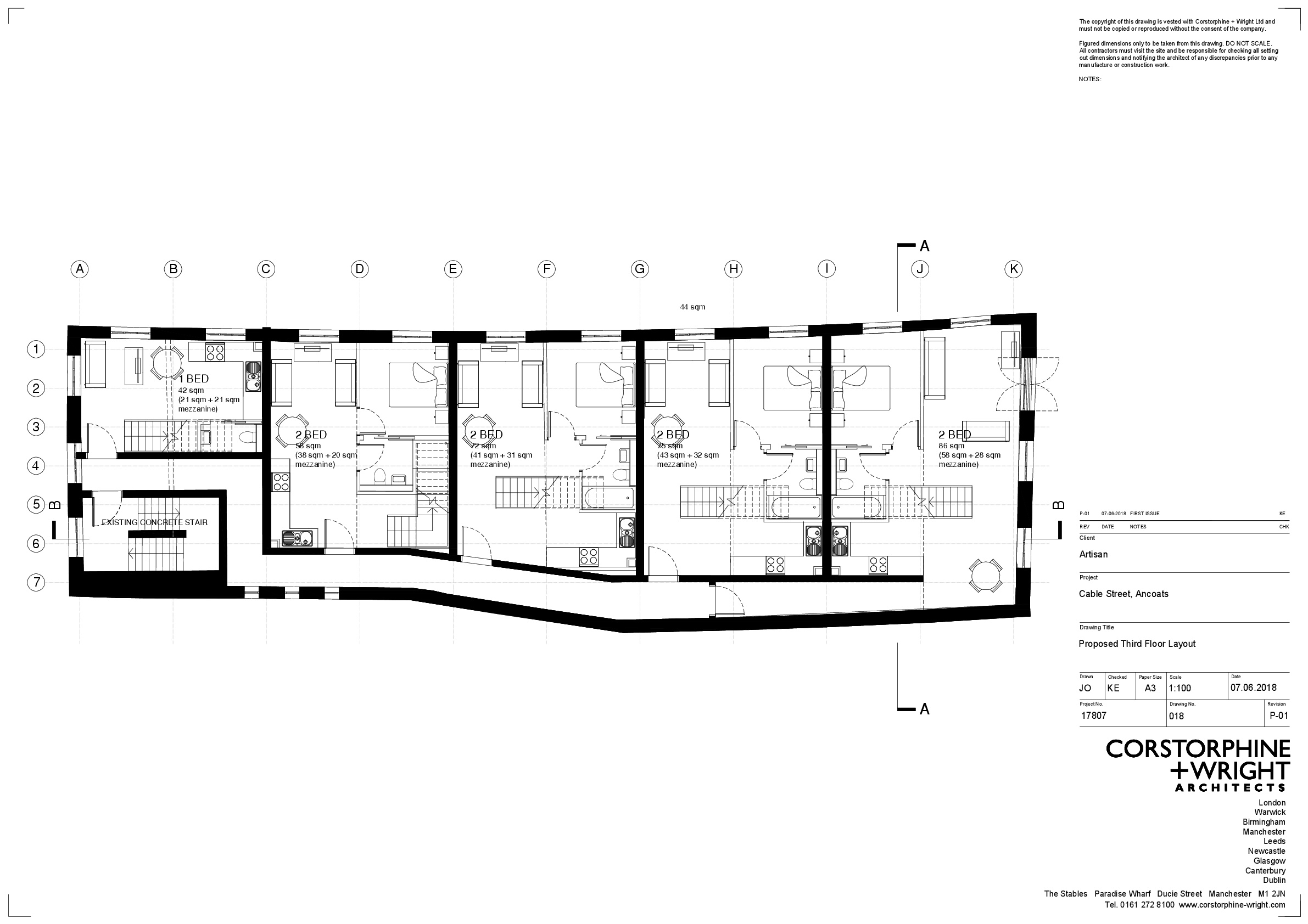 1 Bedrooms Flat for sale in Cable Street, Manchester M4