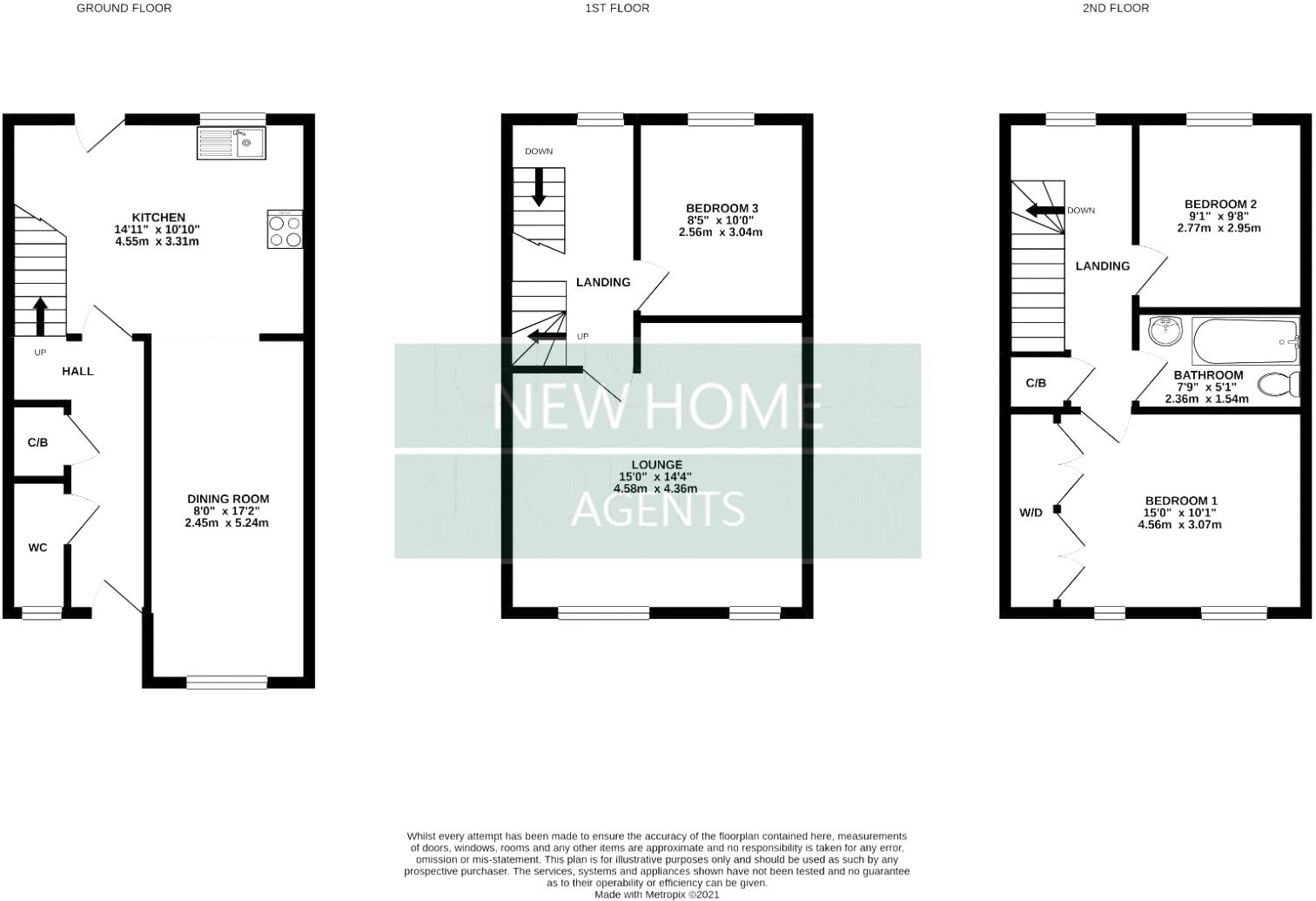 12, St. Annes Close, Bristol floorplan