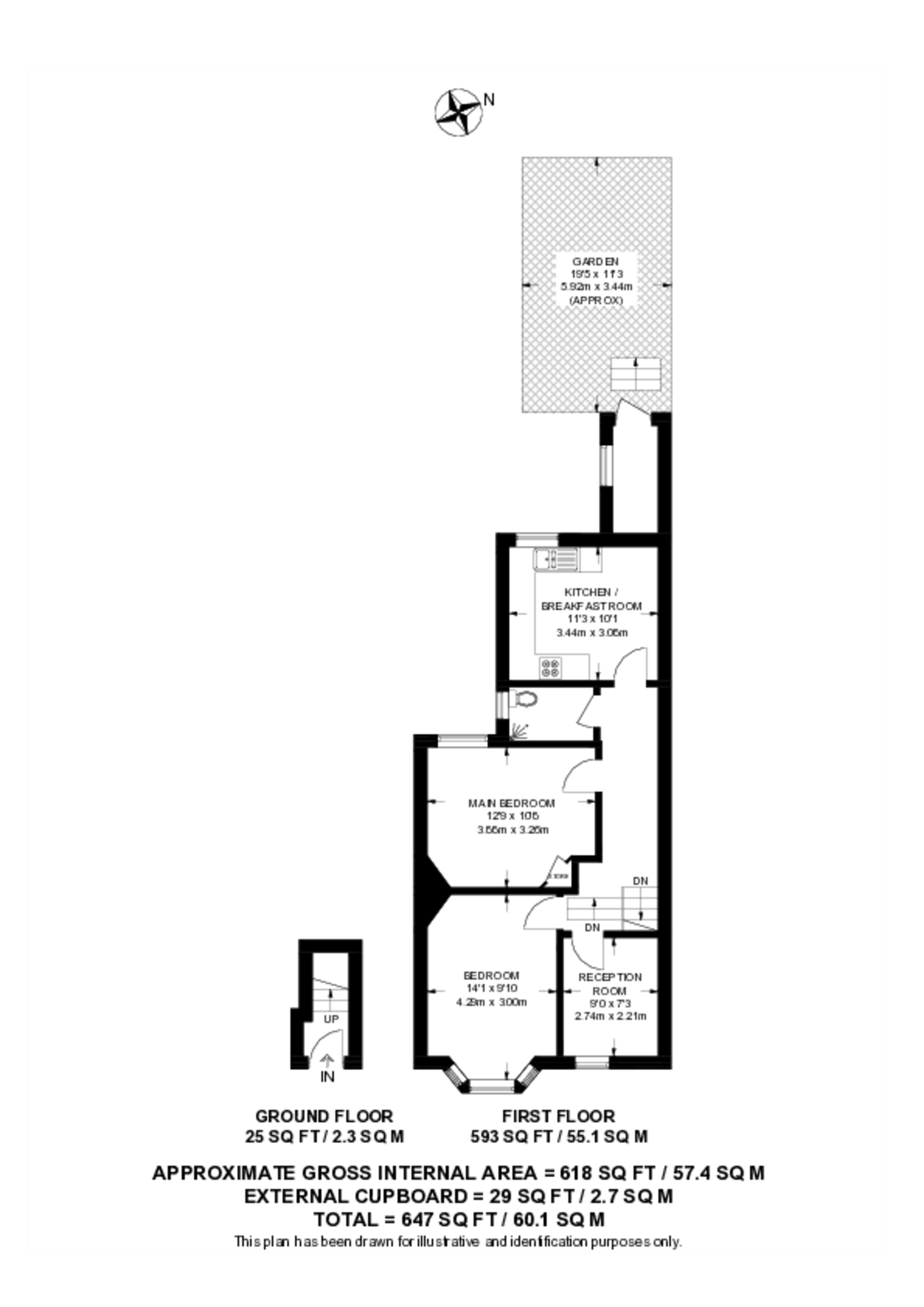 Sirdar Road, Tooting floorplan