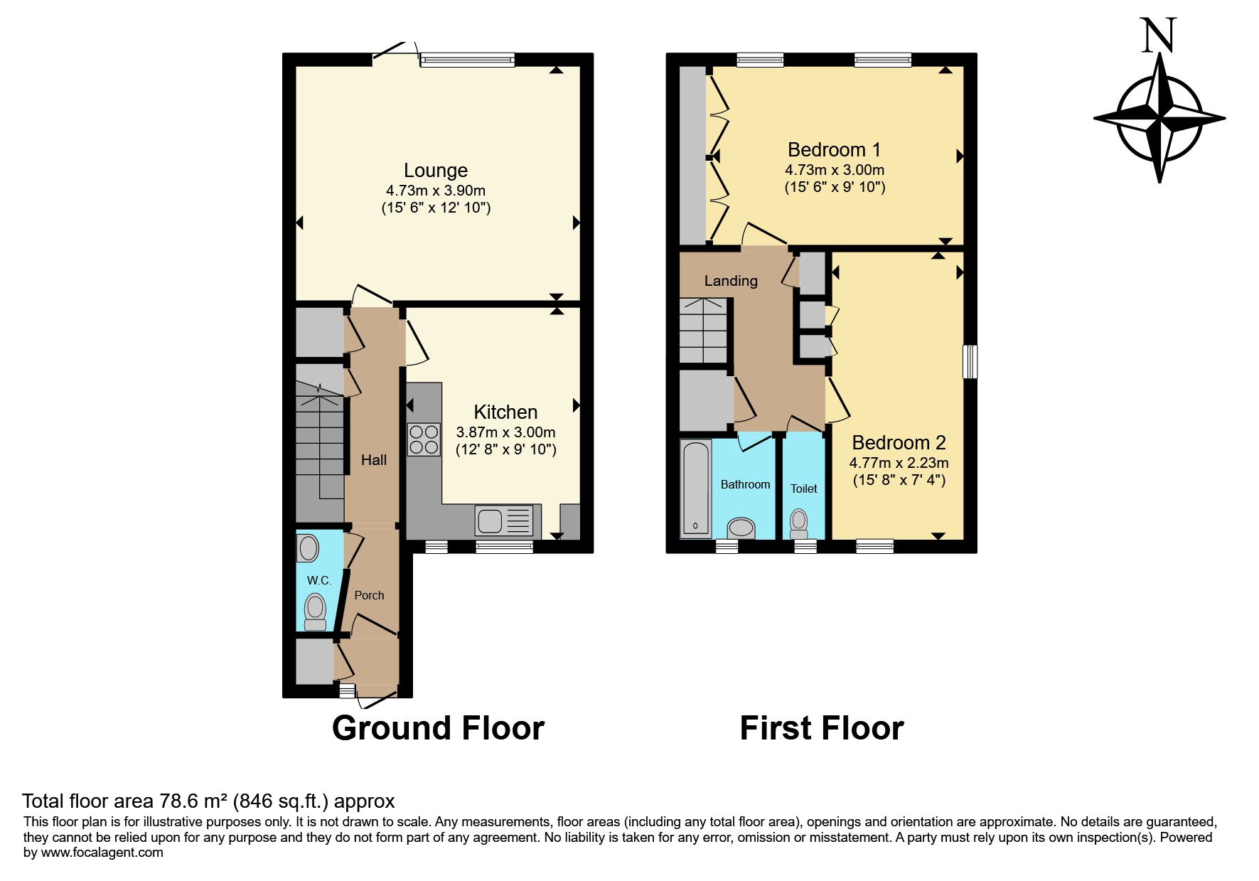 26, Le May Avenue, London floorplan