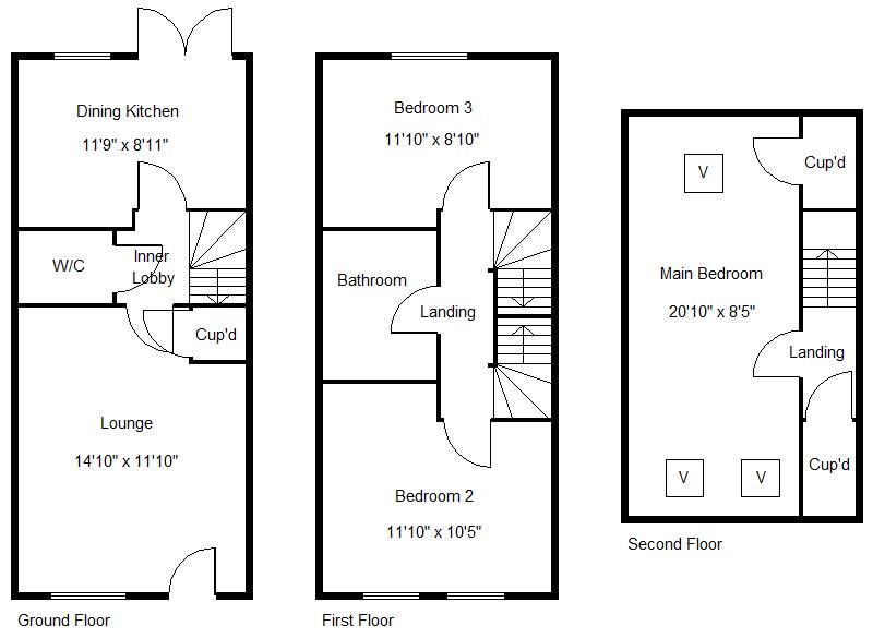 Dominion Road, Scawthorpe, Doncaster DN5, 3 bedroom town house for sale