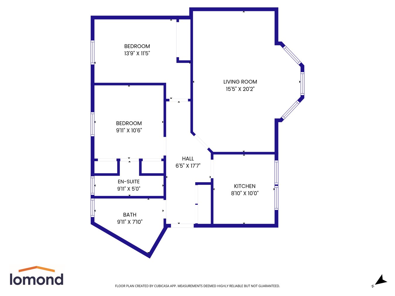 18d, Powmill Gardens, Prestwick floorplan