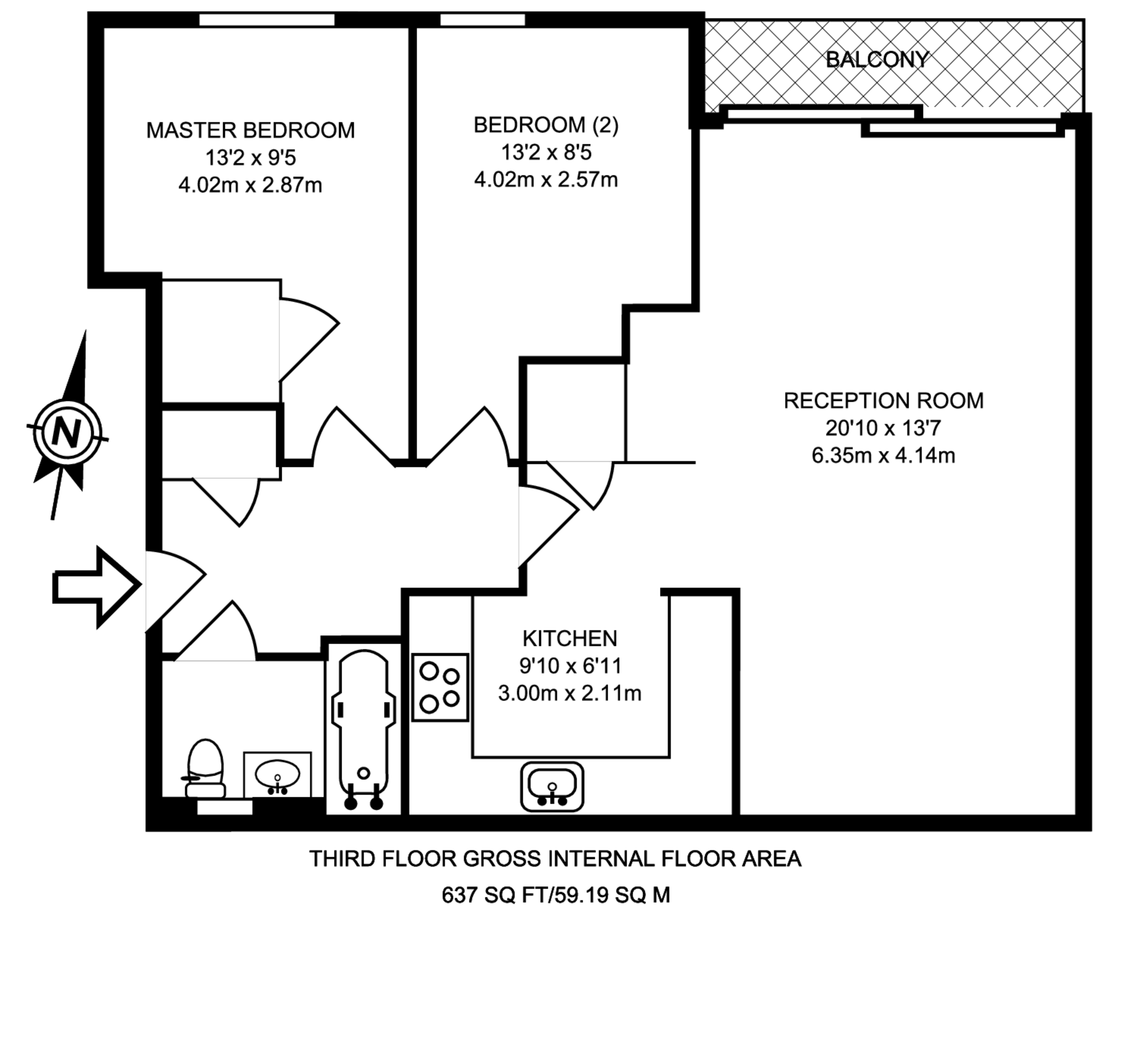 East Dulwich Road, East Dulwich floorplan