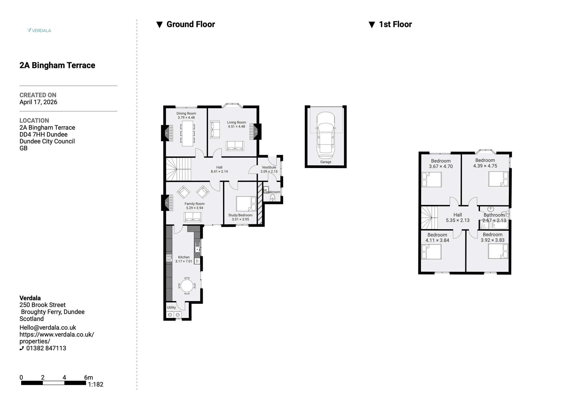 2a Bingham Terrace, Dundee floorplan