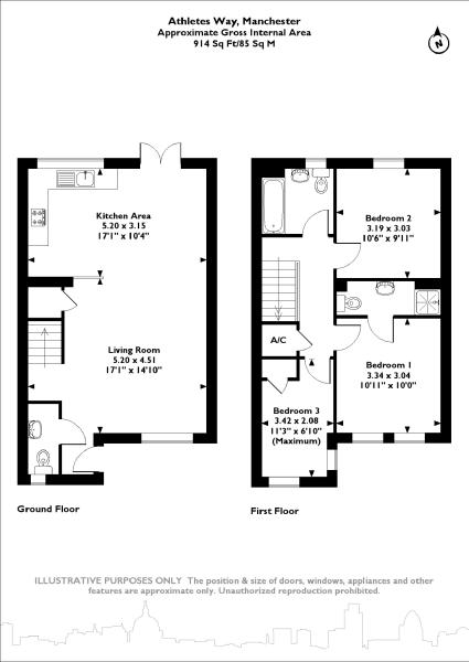 3 Bedrooms Semi-detached house for sale in Athletes Way, Manchester M11