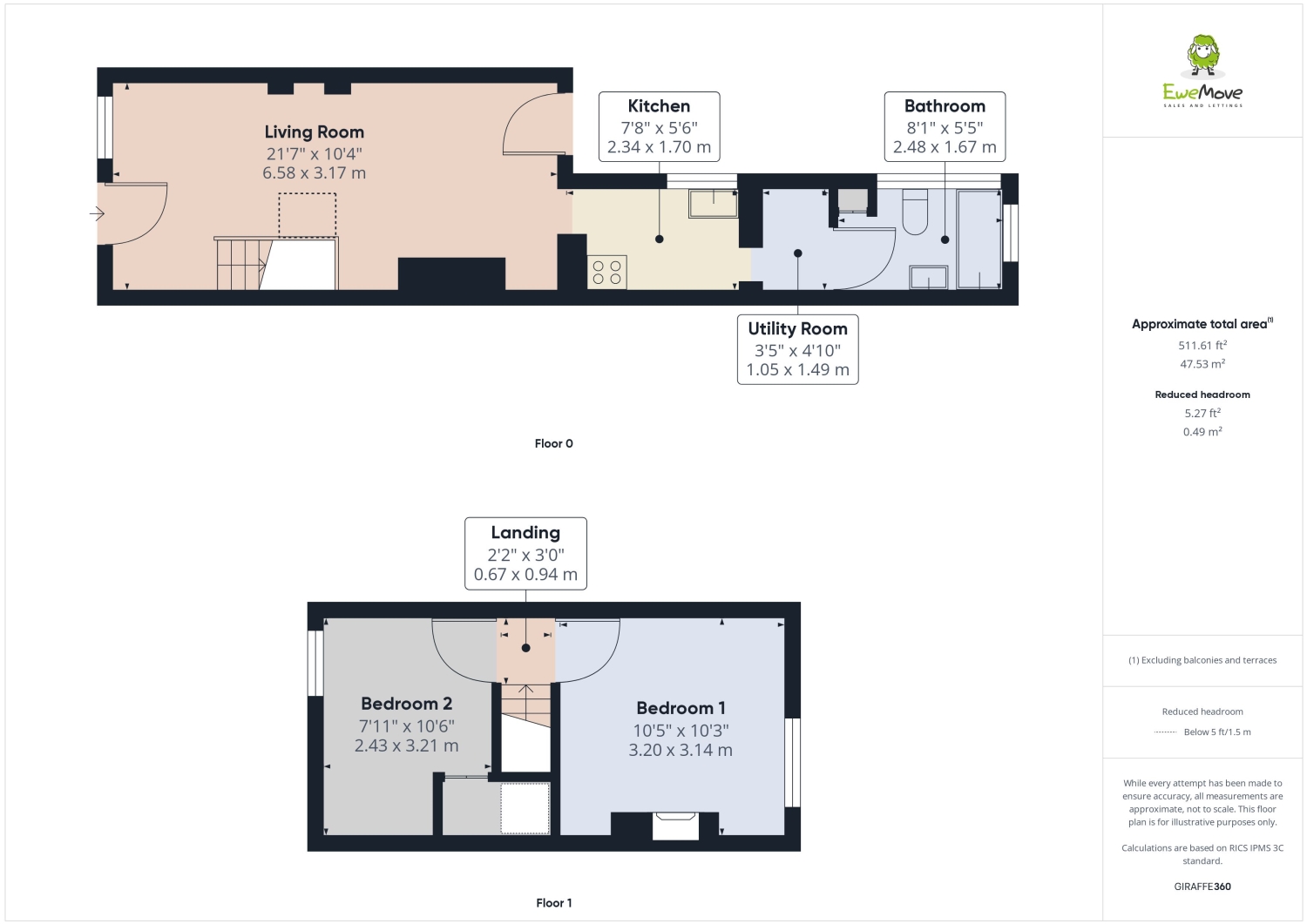 Ways Green, Winsford floorplan