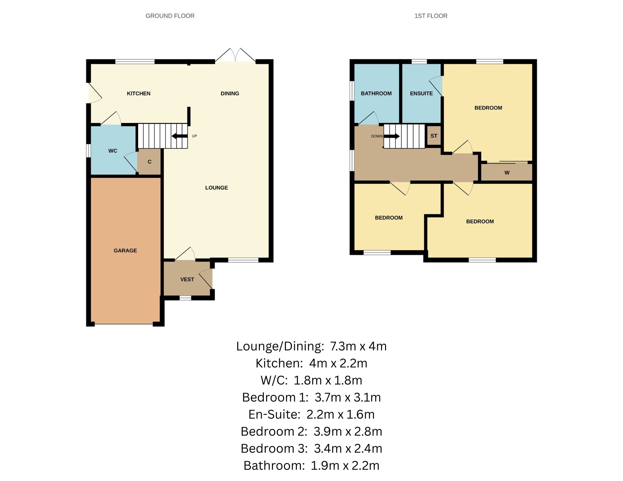 8, Foyers Way, Crieff floorplan