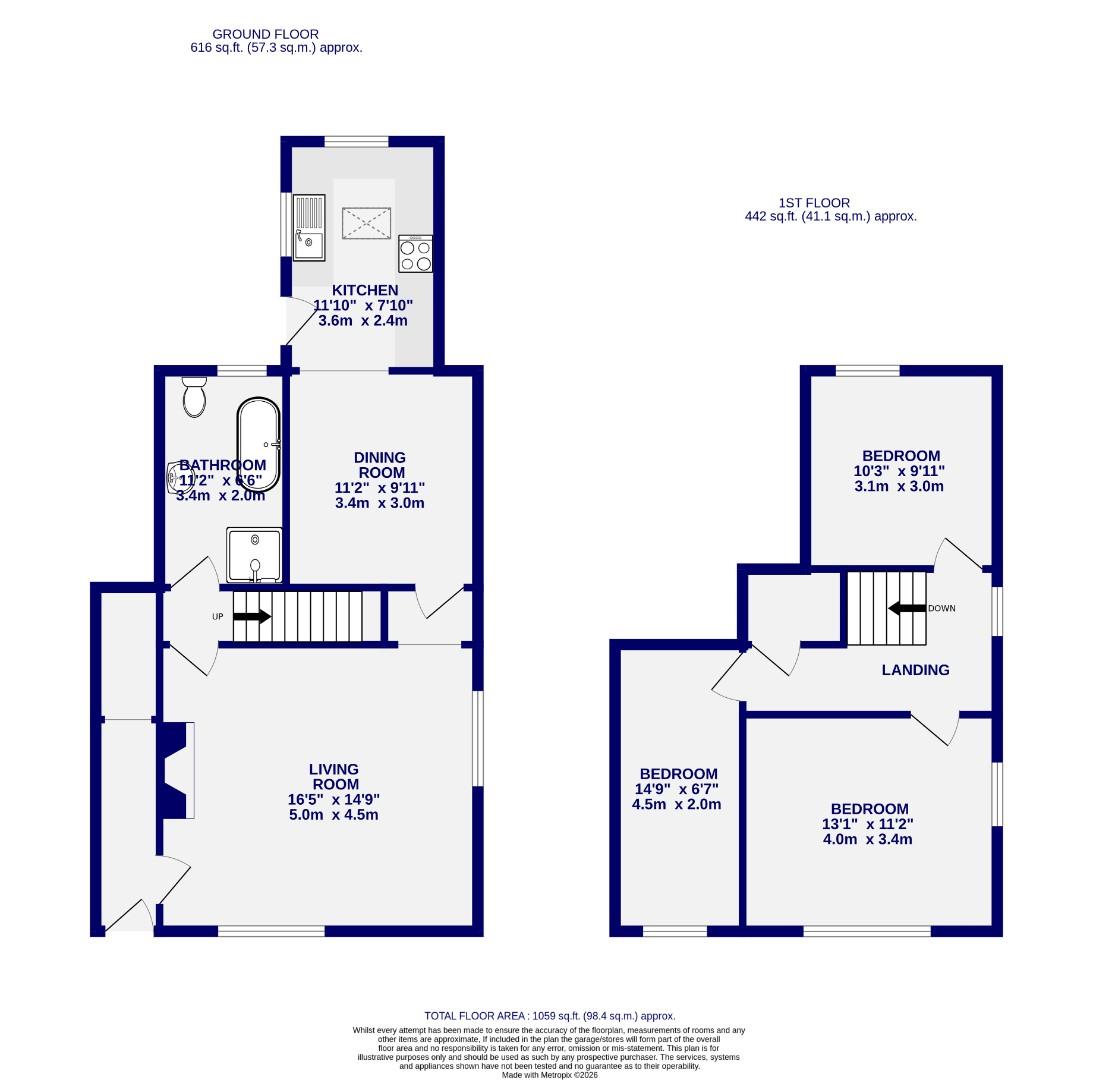 35, Tadcaster Road, York floorplan