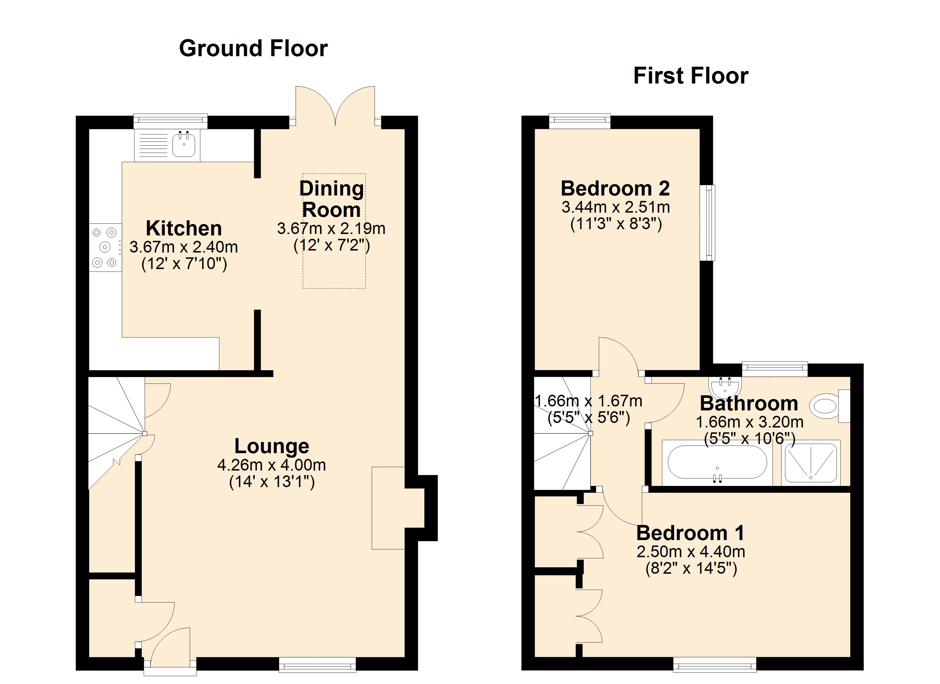 2 Bedrooms End terrace house for sale in Church Walk, Sudbury CO10