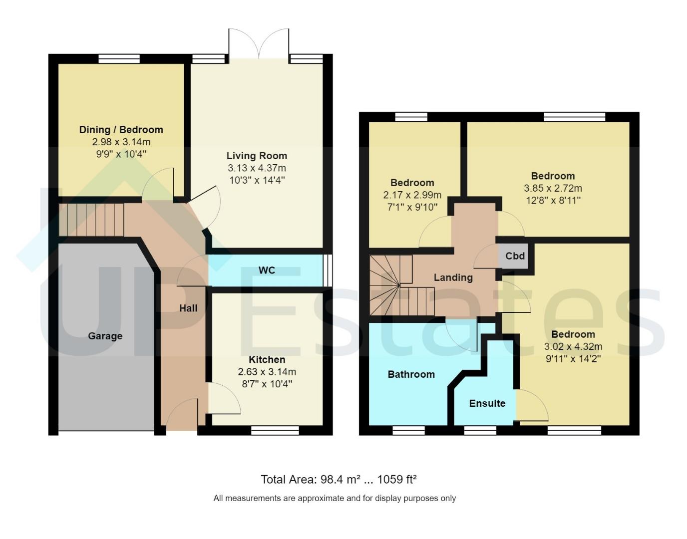 2, Silver Birch Avenue, Coventry floorplan