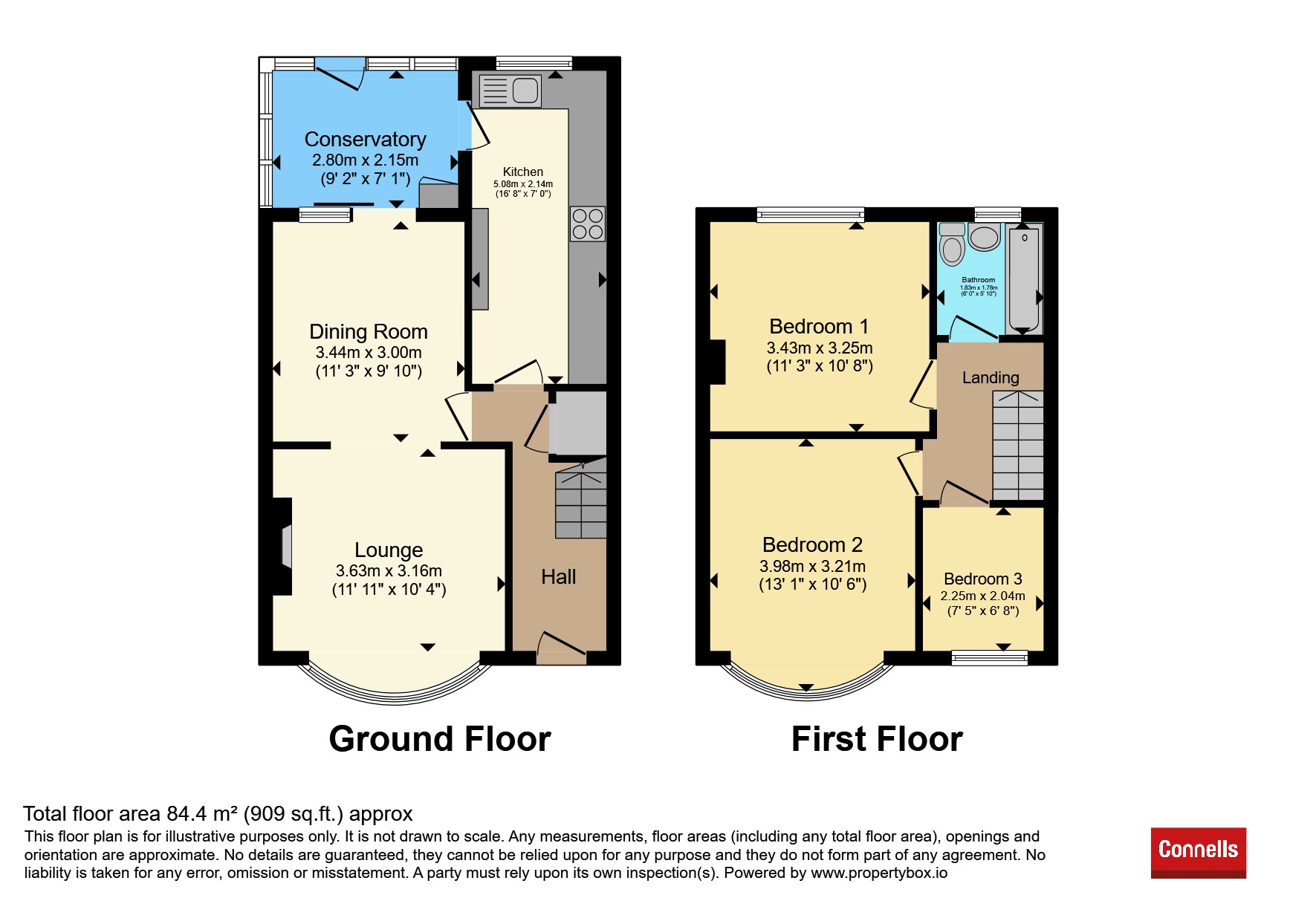 94, Lavender Avenue, Coventry floorplan