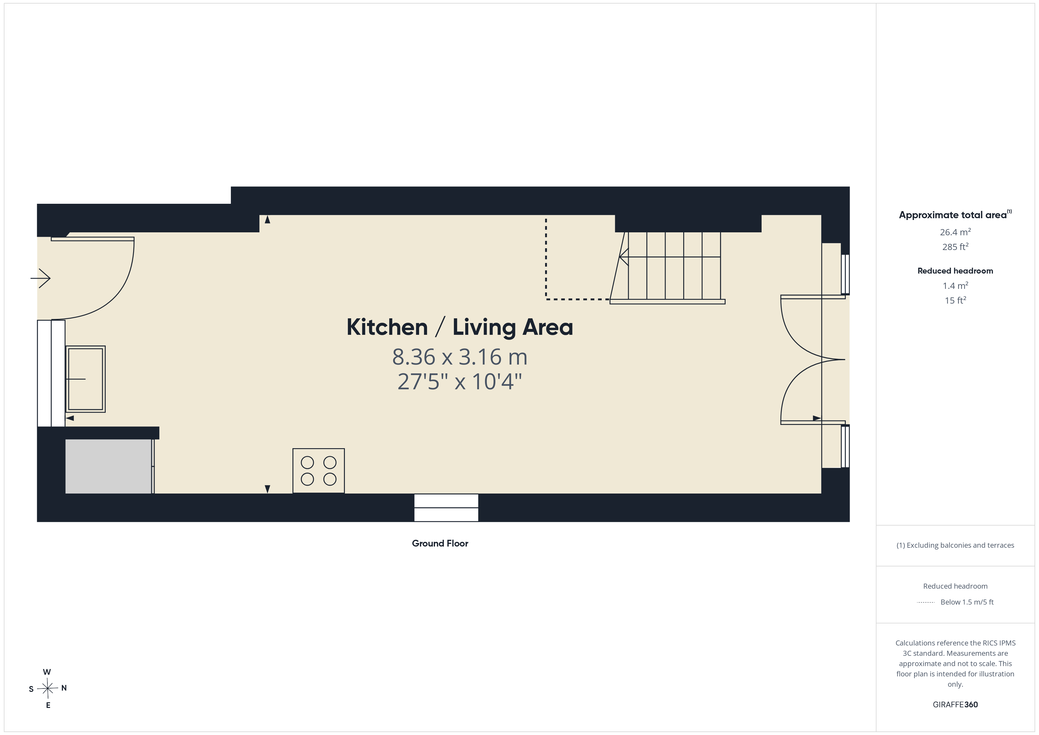 42B, Pitts Road, Berkshire floorplan
