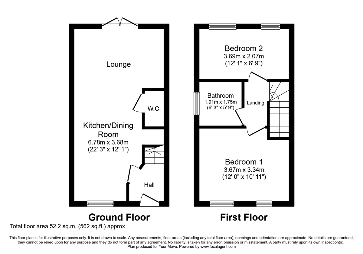 Colerne Street, Wolverhampton WV2, 2 bedroom end terrace house to rent