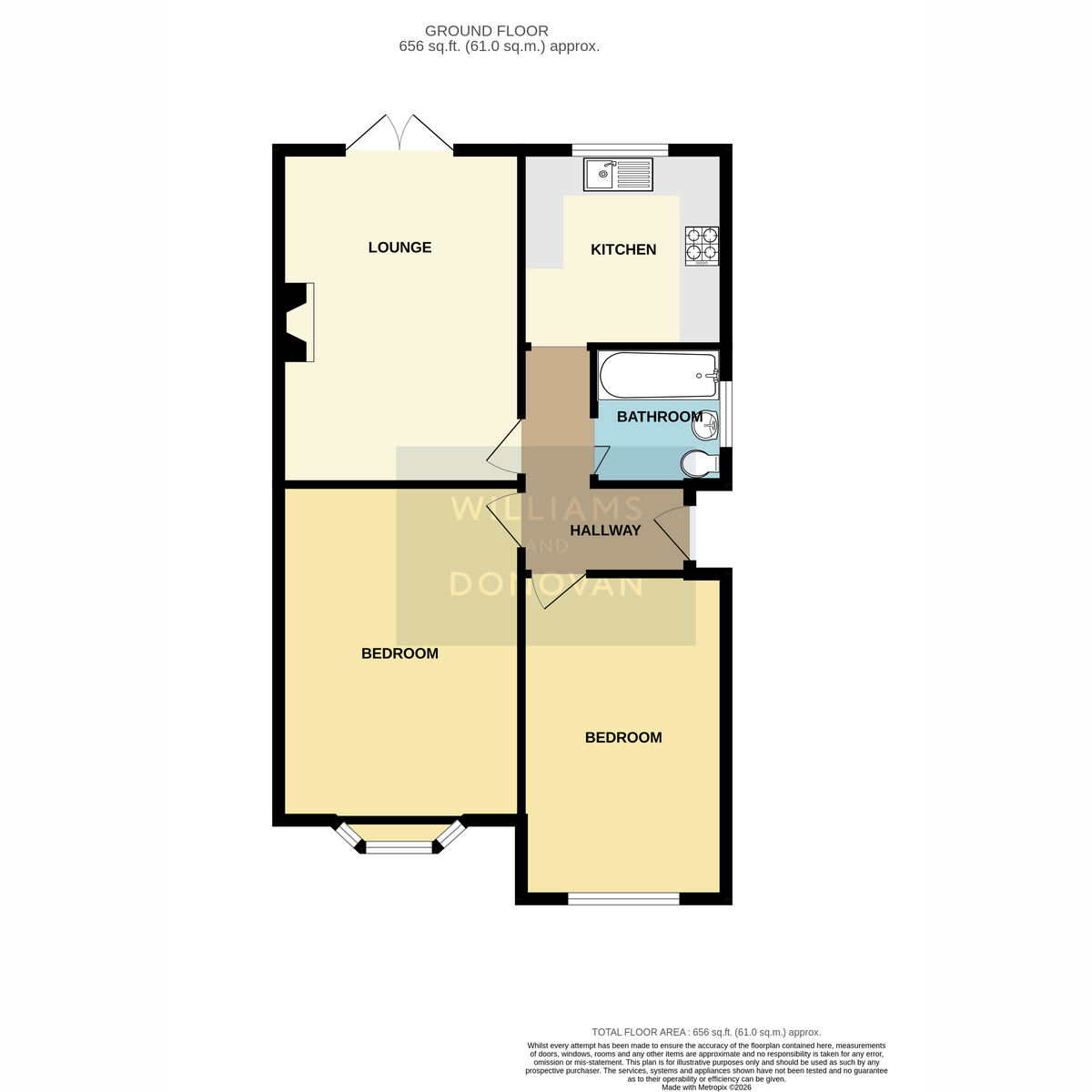 35, Wavertree Road, South Benfleet floorplan