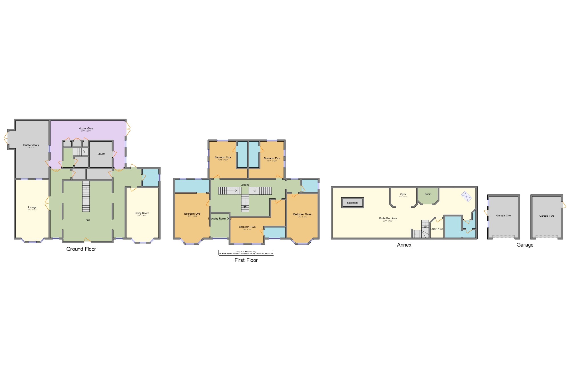 5 Bedrooms Detached house for sale in North Stifford, Grays, Essex RM16