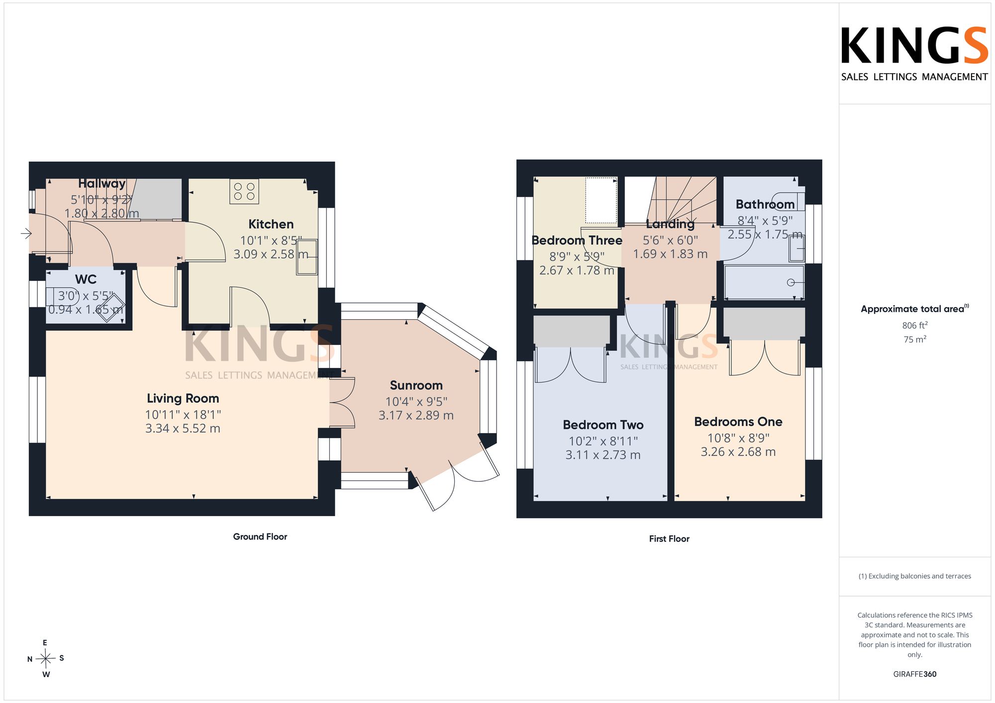 66a Birchwood Avenue, Hatfield floorplan