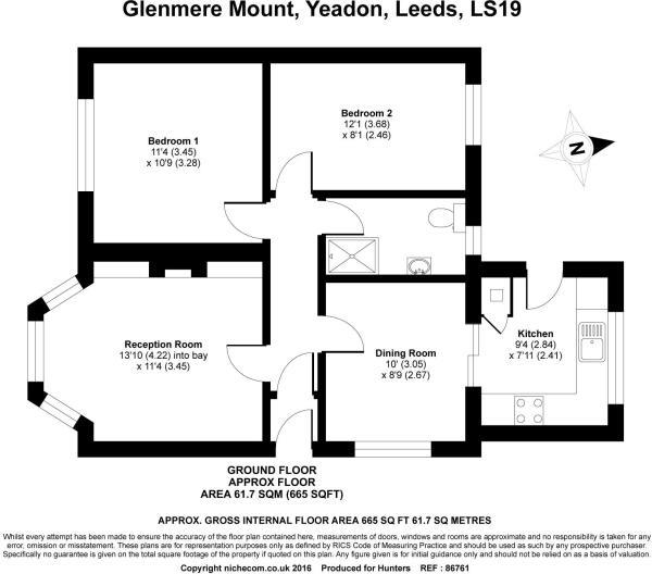 26, Glenmere Mount, Leeds floorplan