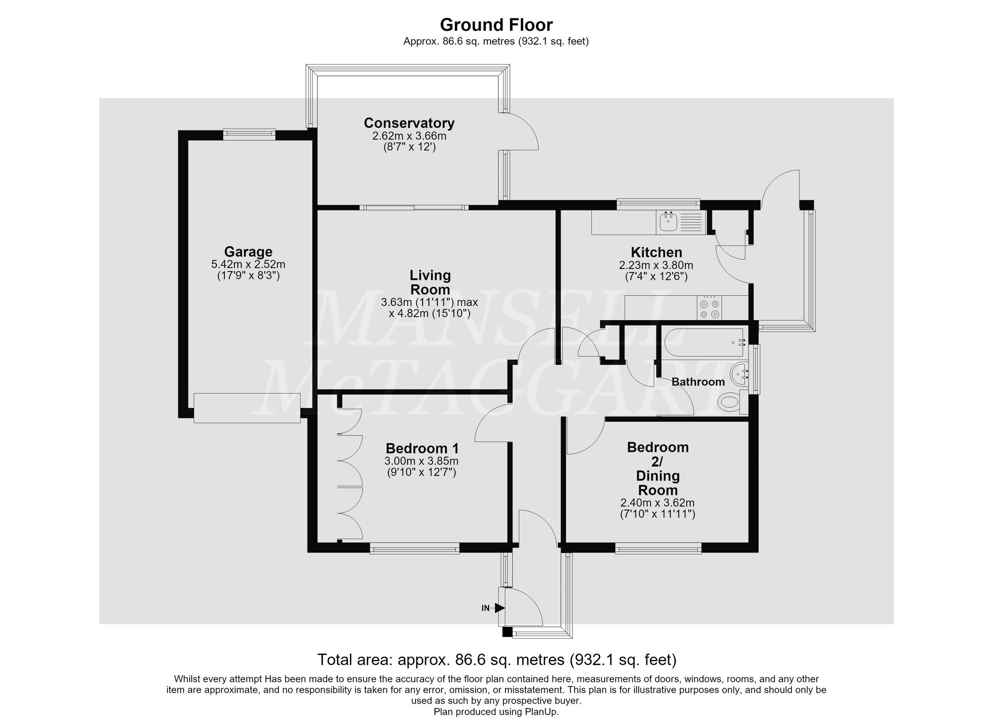 26 West Avenue, Crawley floorplan