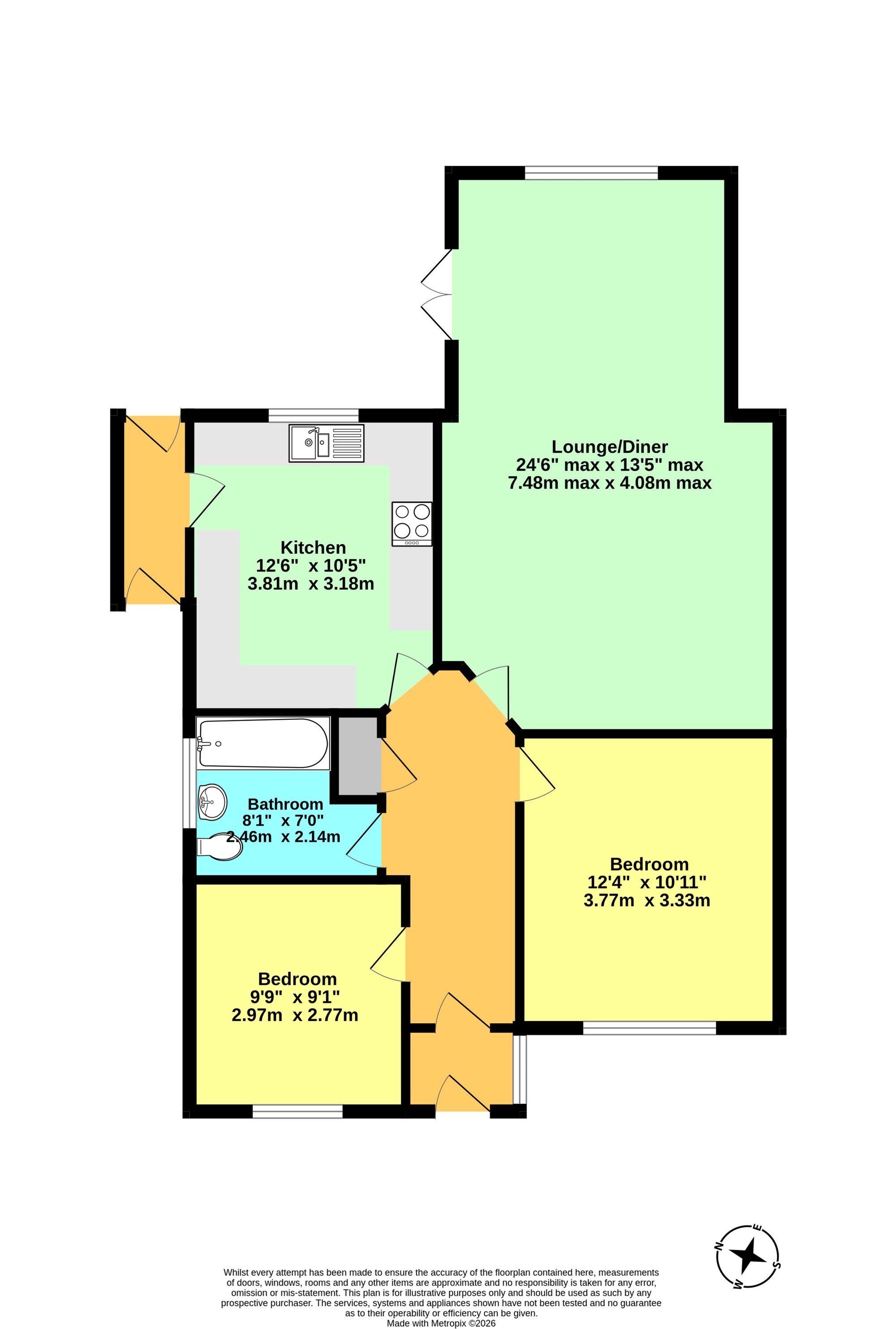 24 Glebe Way, Ashford floorplan
