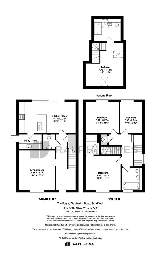 Show House, Weatherhill Road, Smallfield floorplan