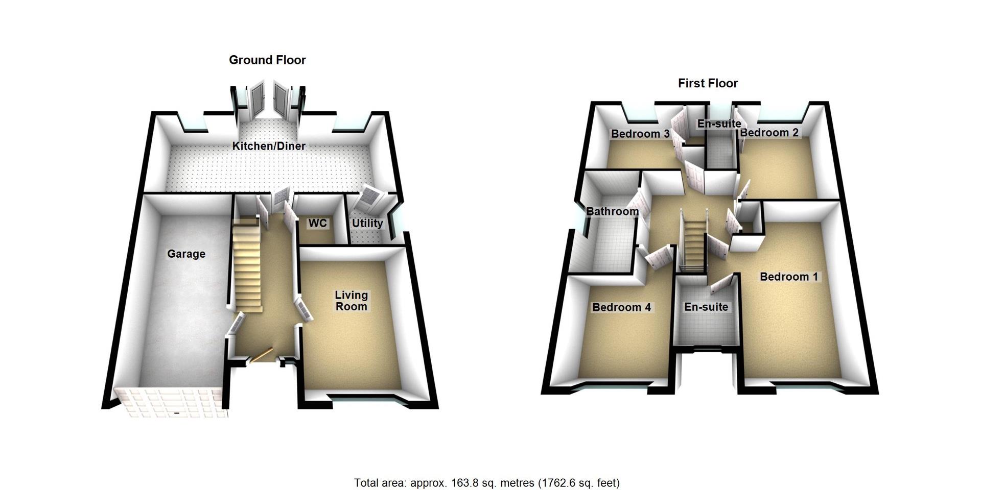 16, Blacksmith Drive, North Shields floorplan