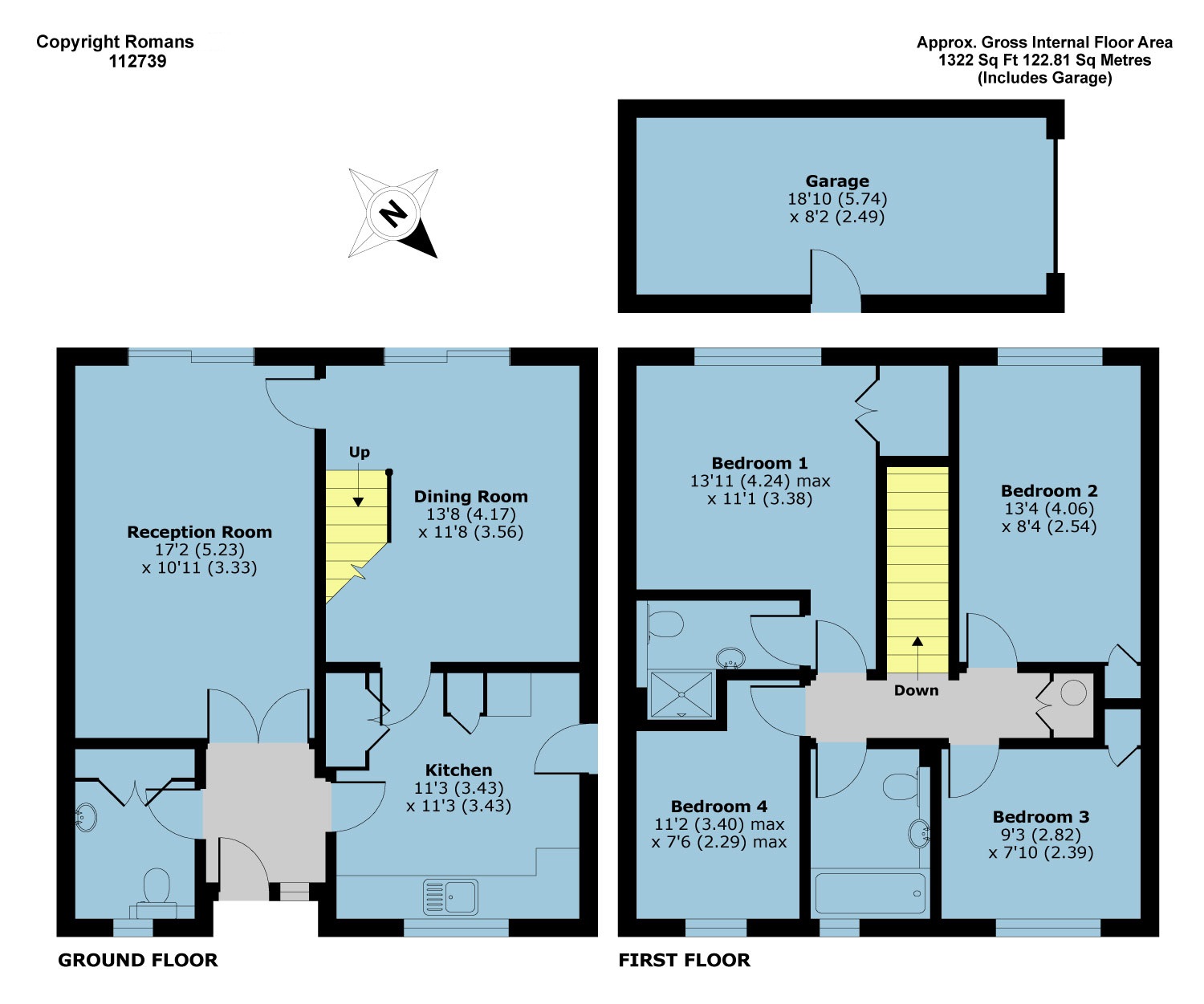 4 Bedrooms Detached house for sale in Moorside Close, Farnborough, Hampshire GU14