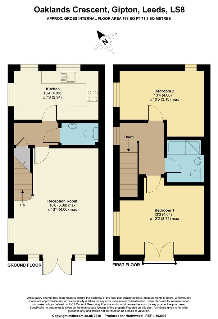 2 Bedrooms Detached house for sale in Oaklands Crescent, Leeds LS8