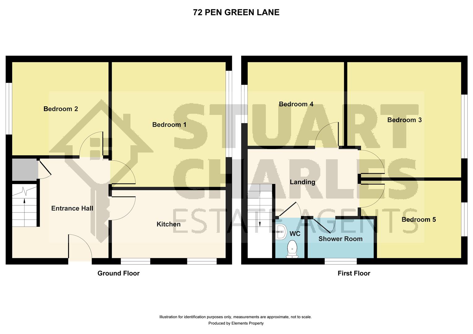 72, Pen Green Lane, Corby floorplan