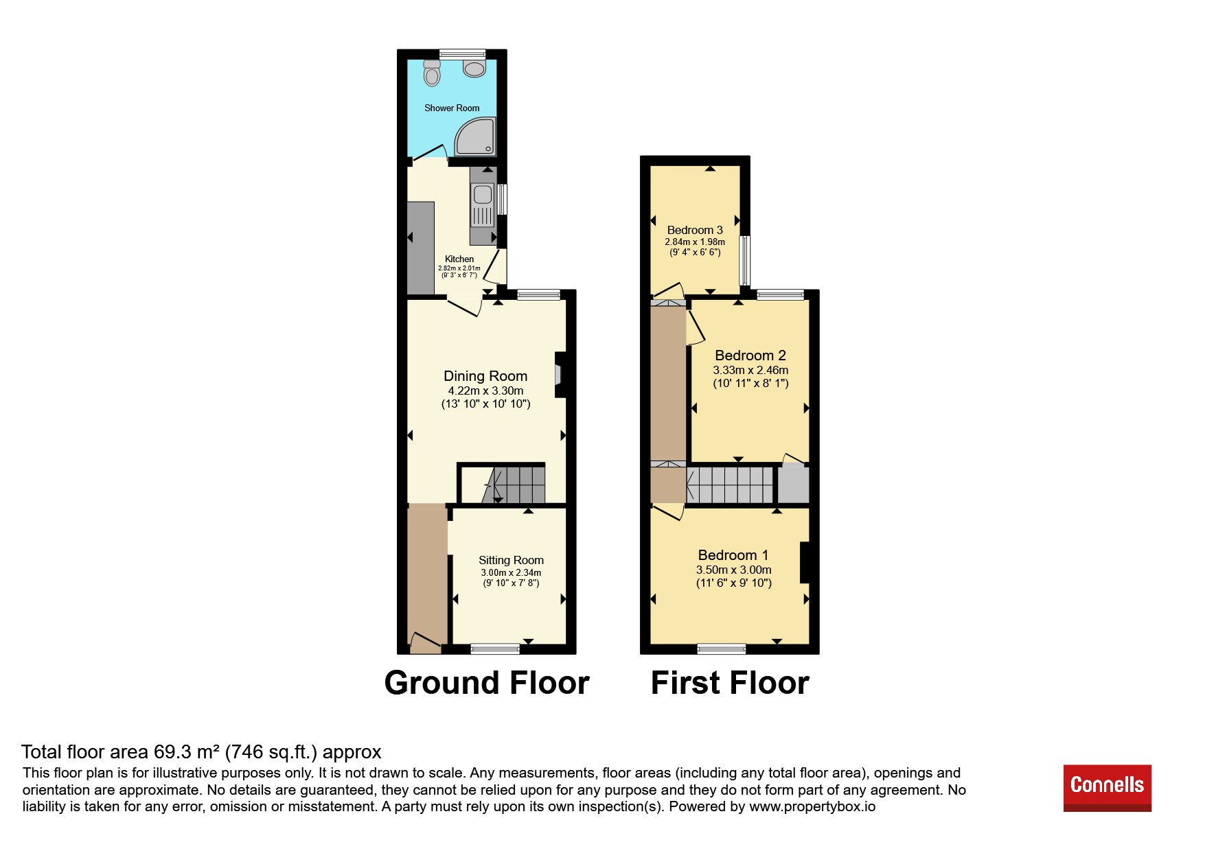 16, Beaconsfield Street, Bedford floorplan