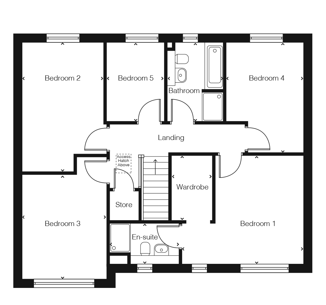 Delamere132, Rossendale Drive, Adlington floorplan