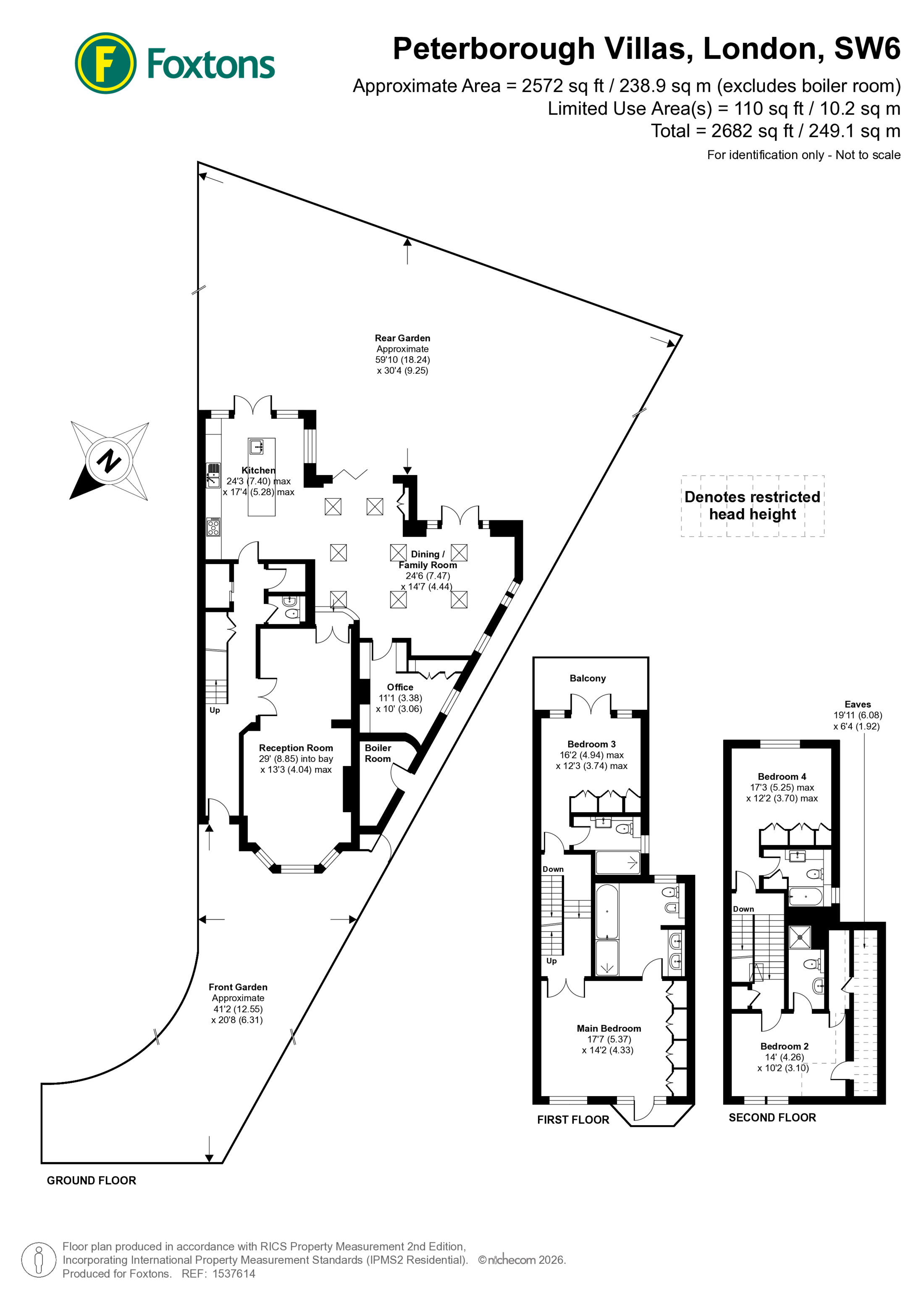 Fulham, Peterborough Estate floorplan