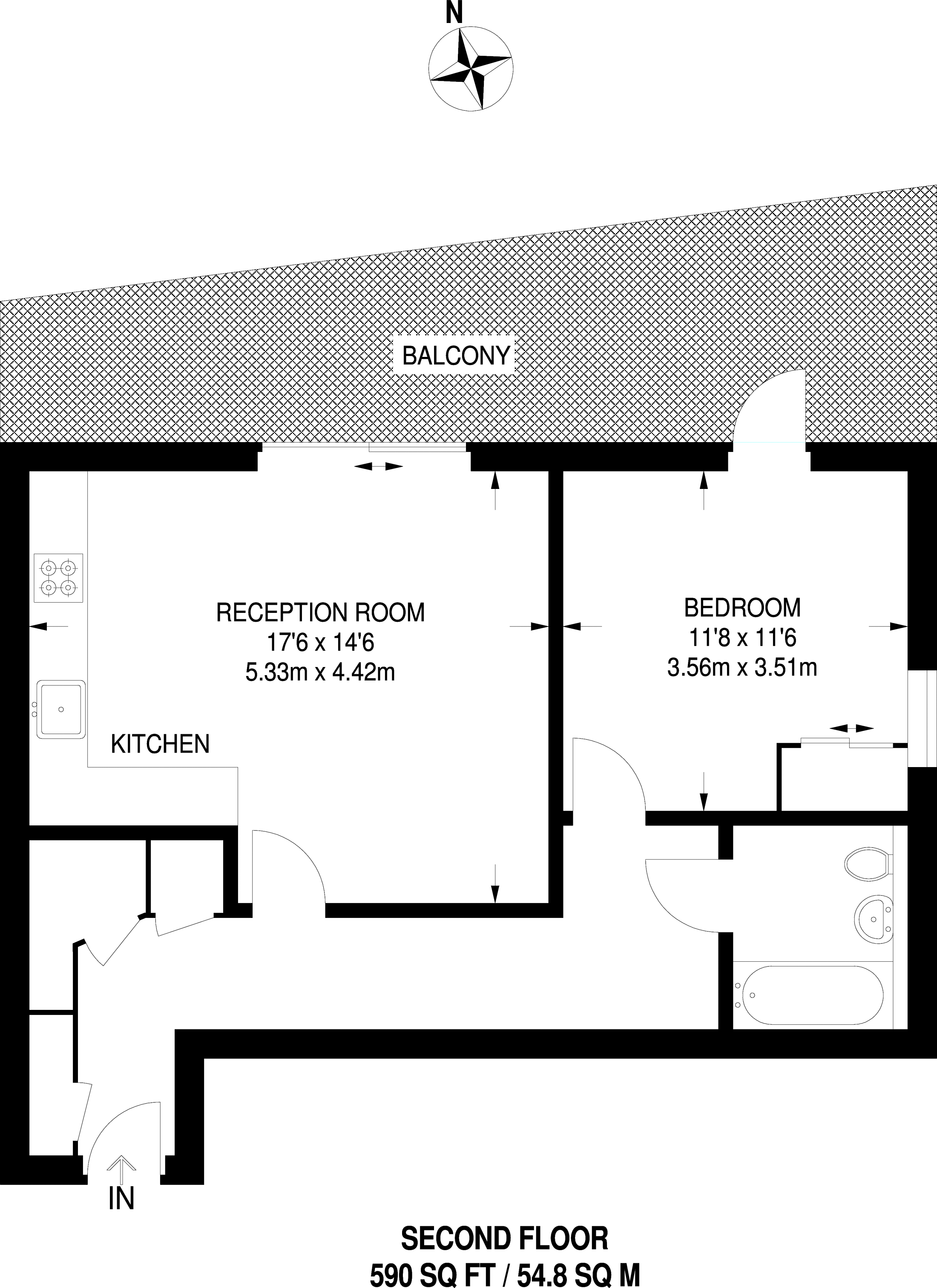 1 Bedrooms Flat to rent in Porlock Street, London Bridge SE1