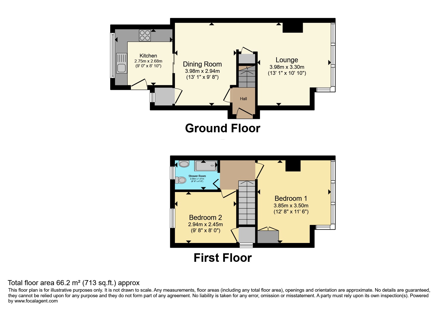 36, Ridgehill Avenue, Sheffield floorplan