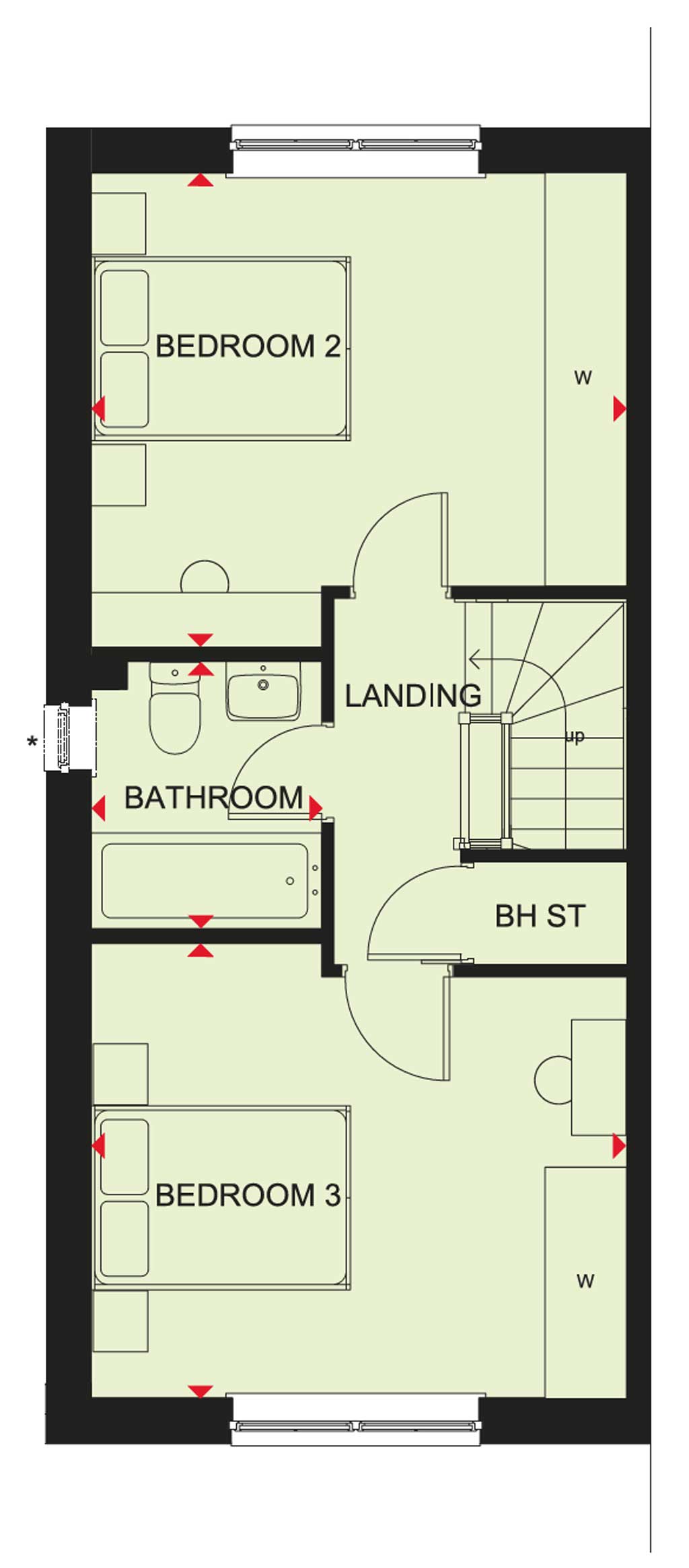 H9336355, Henry Bostock Road, Off Birmingham Road (A45), Allesley, Coventry floorplan