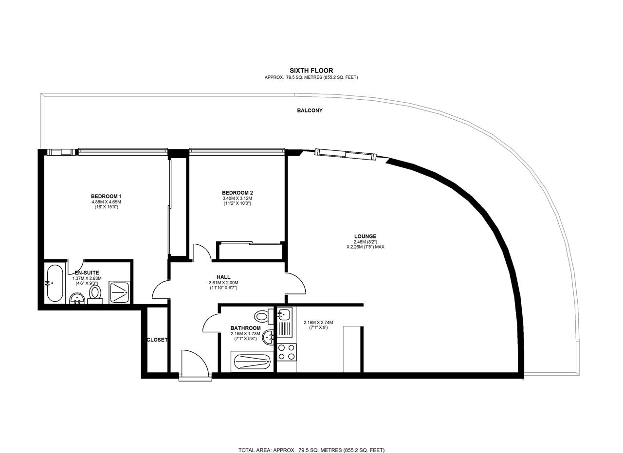 2 Bedrooms Flat to rent in Swish Building, 73 Upper Richmond Road, London SW15