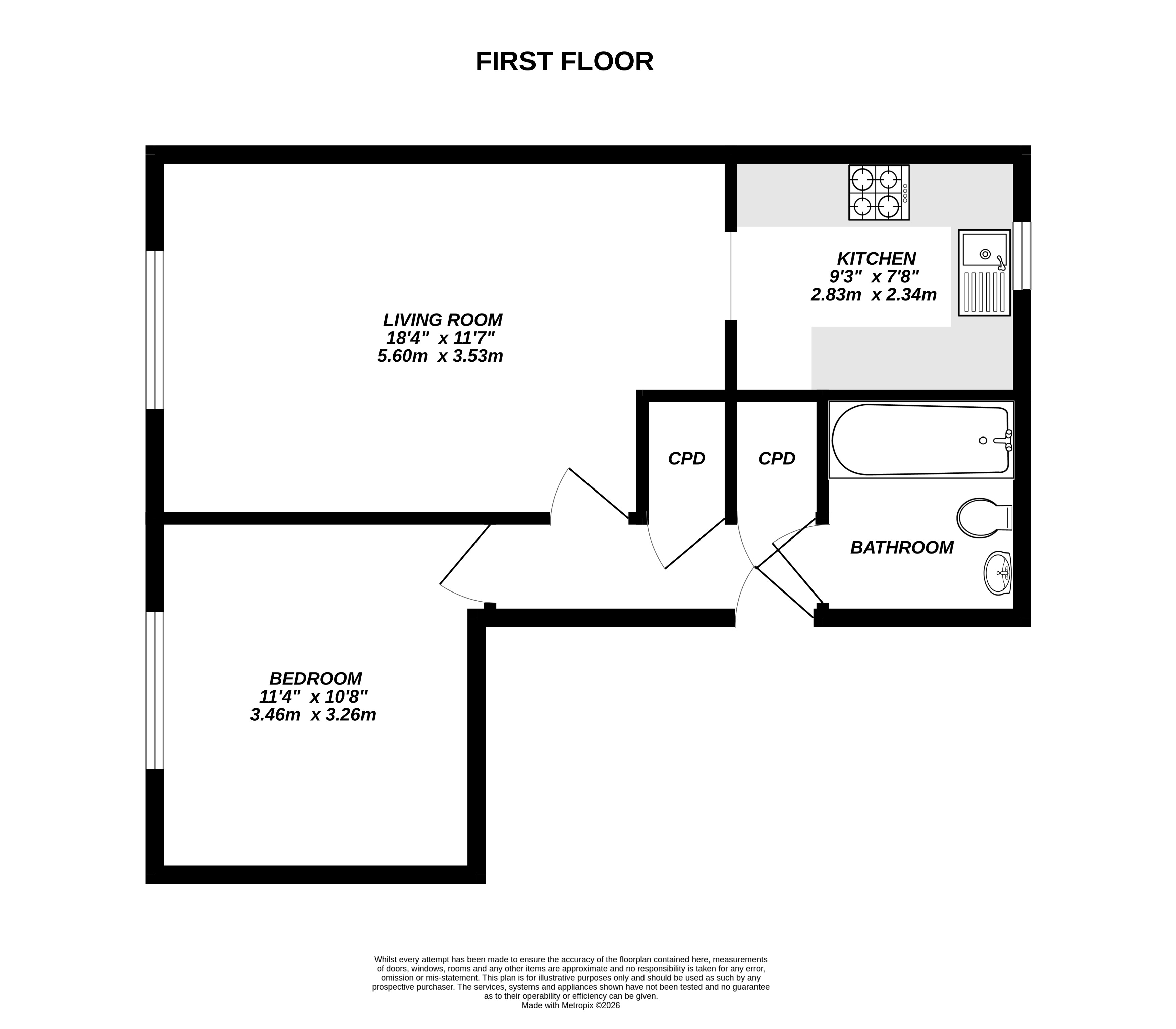 8, Foundry Close, Hampshire floorplan